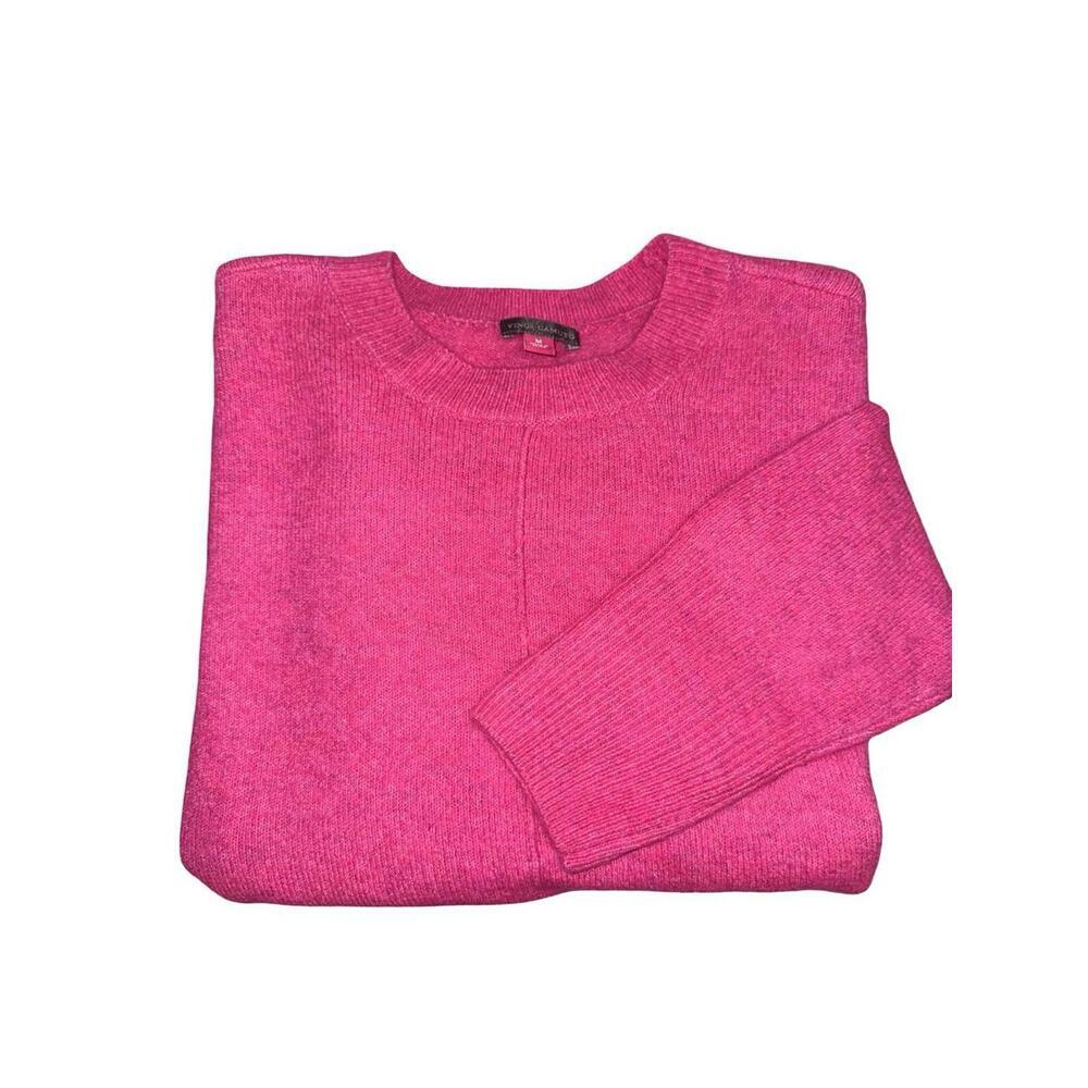 NWT $69 Vince Camuto Womens Center Seam Crewneck Frozen Sweater Size M Medium